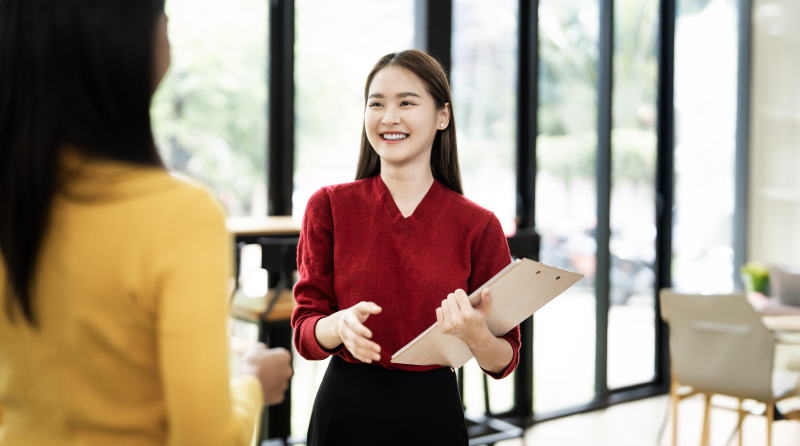 真心こめた接客