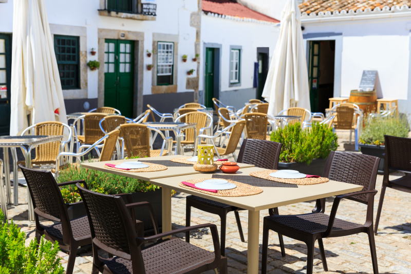 レストランの店内