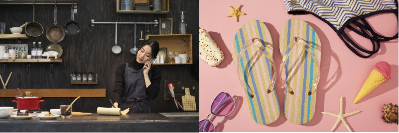 飲食店とファッション店の情報発信の仕方