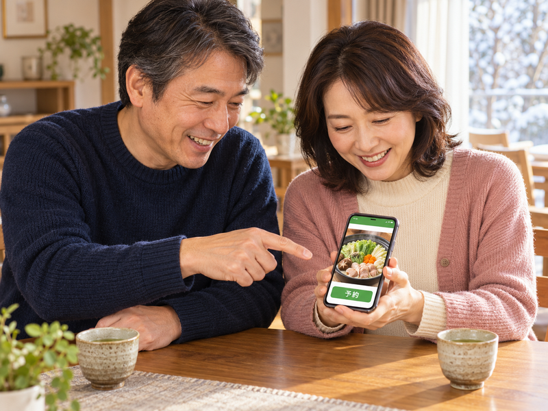 LINEで気軽につながる